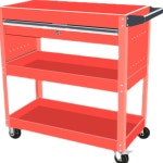 핸드 카트 구루마 운반기 3단 철제 공장 정비소 작업 : 대성물산스토어