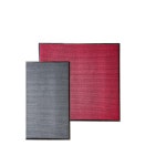 음식점 식당 출입문 바닥 먼지 방지 매트 120x120cm 레드 출구 입구 빙판 복도 : 슈퍼마루
