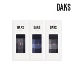 [닥스](신세계 강남점)양말 신사 면스판 단목 링글사각 3족세트 DK24349 : 신세계백화점