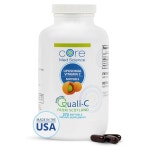 코어메드사이언스 리포좀 비타민C 1000mg Quali-C 270소프트젤 : lemonelle