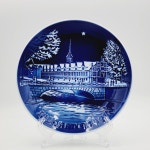 (엔틱/빈티지)  로얄코펜하겐 1991년 빙앤그뢴달 크리스마스  연도접시 이어플레이트 : 북유럽하우스