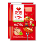 롯데푸드 비엔나 135g+135g : 푸드뱅크주식회사