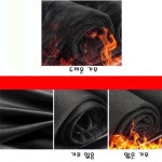 애니율 여성 빅사이즈 슬림핏 기모 가죽 바지 G7089 : 애니율