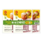 CJ 햄스빌 굿베이컨 110gx3개 (냉장) : 준건