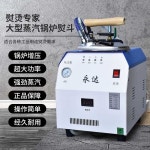 세탁소 스팀다리미 산업용 고압 다림질 스팀기 업소용 흰색 3KW 단일 호스트 : 엠디비 컴퍼니