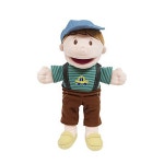 말하는 손인형 소년 유아 연극 인형극 사람 손가락인형 유치원 어린이집 : PlaceQ