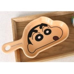 크레용 신짱 구는 못말려 세라믹 플레이트 짱 구 도자기 손잡이 앞접시 그릇 : 멜럽