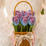 모루공예 DIY 꽃 바구니 만들기 [4종 택1] : 키득키득K