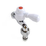 원예 세탁기 세차장 온수 수도꼭지 교체용 세면대연장 : 와이오오마켓