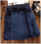 애니율 남성 겨울 빅사이즈 기모 후리스 집업 G7368 : 애니율