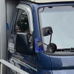 부착식 광각미러 포터2  범퍼원형광각 사각지대 화물차 트럭 사각 사이드 백미러 : 케이원모터스