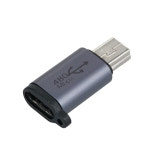 IH699 Coms USB C타입 to 미니 5핀 변환 젠터 / Type-C (F) to Mini 5Pin (M) 구형 스마트폰 카메라 충전 : 호텍 HOTEC