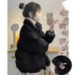 애니율 여성 겨울 캐주얼 숏 패딩 점퍼 G7434 : 애니율