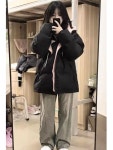 애니율 여성 겨울 캐주얼 오버핏 패딩 점퍼 G7432 : 애니율
