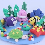 재미있는 점토클레이 6색 마카롱세트 클레이놀이 : 키움박스