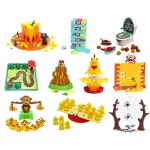 3.4세용 지능발달 게임 10종 대용량 교구 엠티 선물 : 에밀리스토리