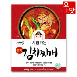 요맛 시집가는농산 참치김치찌개 400g x 8팩 : 푸드앰프