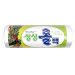 분식 반찬가게 뜯어쓰는 대용량 위생 비닐 봉지 롤백 30X40 500매 일회용봉투 : 슈퍼마루