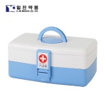 유치원 18종 구급함 응급키트 비상약품 비상용품 약통급가방 약상자 : 털많은이발소
