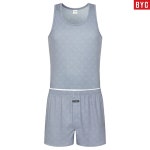 BYC 남자 순면 40수 런닝 60수 트렁크 팬티 세트 G1298 : 언더하우스