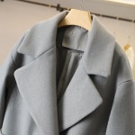 애니율 여성 겨울 숄카라 모직 코트 G7728 : 애니율