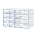 12단 공구 멀티박스 투명 부품 작은 소품 정리 수납 케이스 : 인진마켓