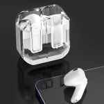 뉴클 크리스탈 무선 이어폰 TWS 블루투스 5.3 투명 화이트 : 에스에스플러스