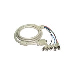 Coms BNC 모니터 케이블 2M/C0200/RGB/BNC5/VGA 연결 : 이앤디몰