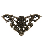 엔틱 가구모서리장식 한지공예장식 옛날 고가구 황동 : 이조마트