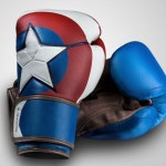하야부사 복싱 글러브 캡틴아메리카 마블 블루 MARVE Boxing Gloves : 송이네직구