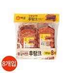 백설 숯불갈비맛 후랑크 120g x 8개 : CLICKMALL