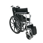 A2 휠체어 링거 수액꽃이 일체형 접이식 수동 경량 가정 요양 병원 환자 장애인 노인 용 : 라이프헬퍼코리아