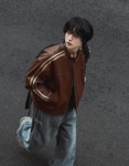 리피 라인 바이커 자켓 (2 color) : 투플랜