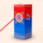 전통문양 2인용 청사초롱 스탠드 만들기 미술키트 어린이집 집콕놀이 A1273-2 : 아페페 Afefe