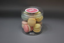 [미니마카롱]머랭퀸 쫀득한 꼬끄 미니(10구보틀) 답례품 간식선물 아이간식 핑거푸드 : 머랭퀸