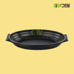 찜용기 DS-121 소 1500ml 뚜껑선택 100개 검정 / DS : 그린몰스토어