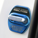 더뉴 셀토스 도어 스트라이커 커버 크롬타입01블루1P : GENTLE CARSHOP