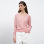 르네보리(RENEBORIE) 헤어살롱 | Wholegarment V Neck Knit : RENEJ-르네제이