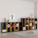 3단 와이드책장 2000 거실책꽂이 오픈형책장 : 리빙스피어