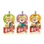 뽀로로 어린이 음료수 밀크 딸기 사과 보리 샤인 블루베리 누룽지 복숭아 235ml 각3개씩 24개 : 해태가야유통