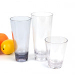 플라스틱물컵 카페 쿨 투명주스잔 550ml 4개 음료컵 : 아하라이프