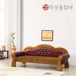 [우성의료기] 우성흙돌침대 황토볼 흙쇼파 카우치 223C : 우성의료기