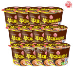 오뚜기 부대찌개라면 115g 12개 큰컵 컵라면 부대찌개 해장 야식 안주 : 지노앤코
