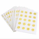 100장세트 쑥뜸 구점지 가정용쑥뜸 온뜸스티커 뜸뜨기 : 솔루션랩