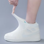라텍스 방수 신발 레인 커버 미끄럼방지 비덧신 장마 운동화 실리콘 방수 커버 낚시 등산 물청소 신발 커버 : G-n-G