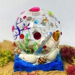 초등 학생 저학년 LED볼 인어를 찾아서 만들기 4P 어린이집 노인 엄마표 : 카빌