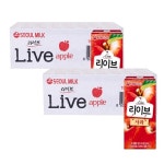 서울우유 리이브 사과 190ml 48개 : 스마트오렌지0