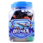 바다의 세계 물고기 인형 상어 완구장난감 바다생물 고래 바다동물 피규어 어린이장난감 해양 모형 : 든든쿤