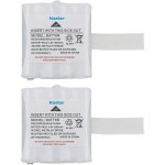 카스타 2팩 BAT6RW 배터리 미들랜드 BAT-6R BAT6R AVP-8 AVP8 및 CXT250 CXT280 XT24 XT25 XT26 XT27 XT29 GTX63 2-PACK : 십피우피