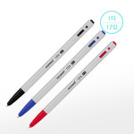 모나미 153 유성펜 0.5mm 컬러 3종 1다스 12입 국산 국민 볼펜 : 모나미문방구